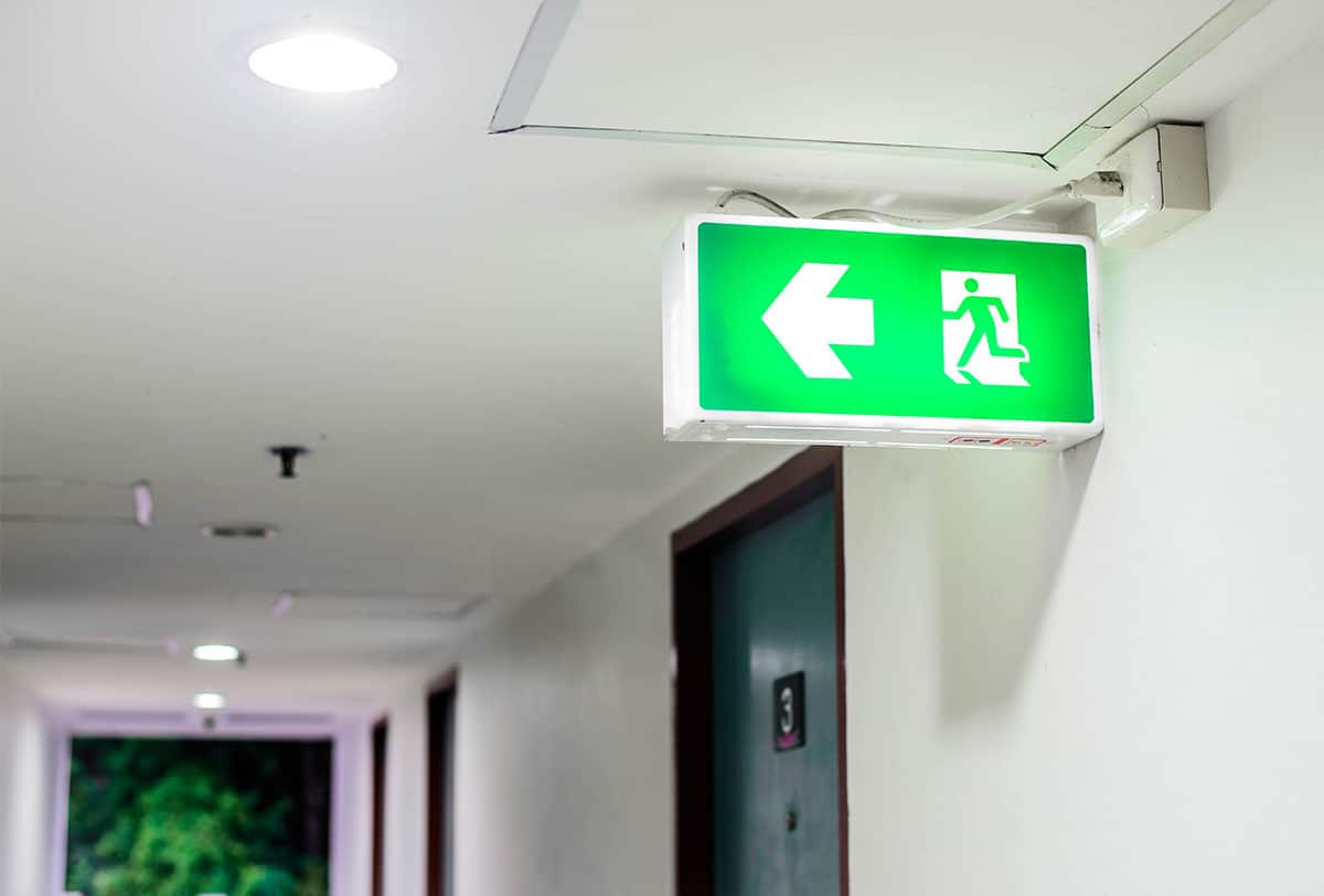 Exit Lighting Exit lighting